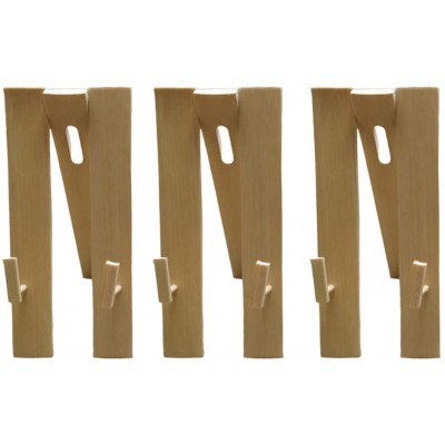 TOOYFUL 3Pack Handheld Fan Display Stands Wooden Decorative Folding Fan Holder - BAROWTQ83