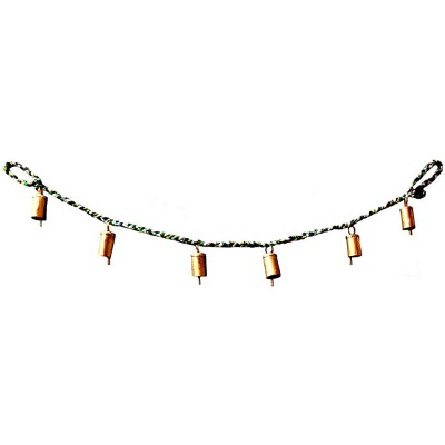 Mango Gifts Handmade Door Hanging Indian Toran Decorative Bells String 38" - BPWFWKWRZ