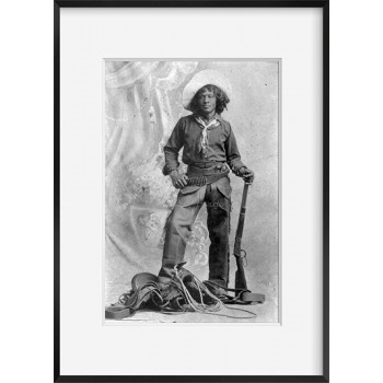 INFINITE PHOTOGRAPHS Photo: Deadwood Dick,NAT Love,1854-1921,African American Cowboy,Born a Slave - B2451OWUX