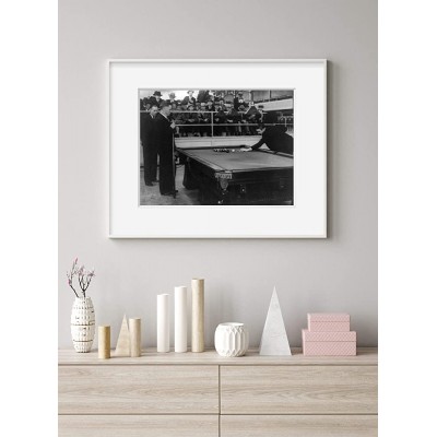 INFINITE PHOTOGRAPHS Photo: Ralph Greenleaf,1899-1950,Concannon,Billiard Championship,Tourney,Pool Table - BXOAINZ43