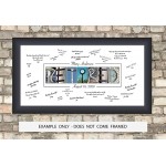 UNFRAMED Personalized Retirement Gift for Boss or Coworker Man or Woman Retirement Party Guestbook and Decoration Leaving Gift - BY0873ZD6