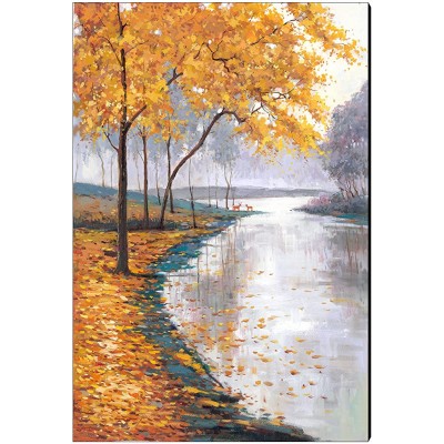 Landscape Wall Art Decor Canvas Painting 3D Hand Painted Artwork Living Room Mural,Home Bedroom Wall Decoration Painting 16x24inch40x60cmNo Frame - BPKDDPFJD