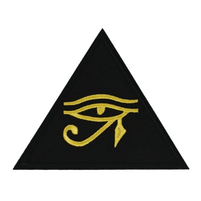 EYE OF HORUS Embroidered Iron On Patch Emblem - B0PIFO9R0