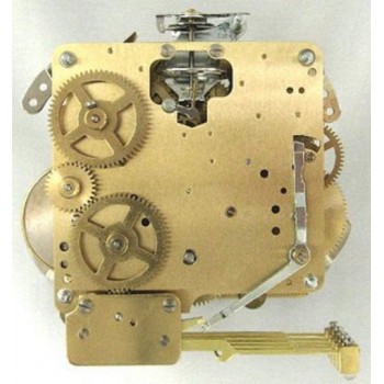 Hermle 340-020 Mantel Clock Movement with Bronze Bushings Bronze - BMMXNQDL1