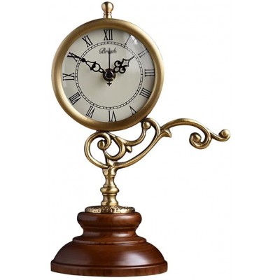 YUHUAWF Table Clock Table Clock Modern Household Table Clock Desktop Decoration Ornaments Mute Table Clock Small Table Clock 9.64 Inches Decor Clocks - BSBHNZRMC