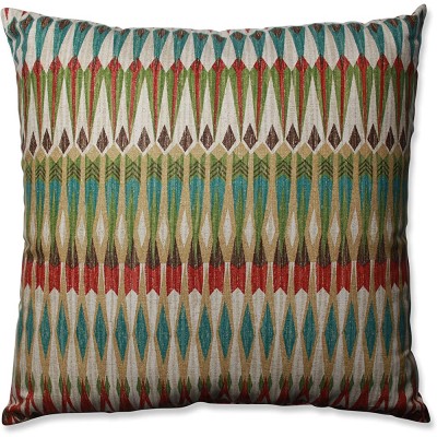 Pillow Perfect Acela Adobe Floor Pillow 24.5-inch Multicolored - B0RDDH9QY