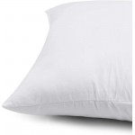 EVERMARKET Square Sham Stuffer Hypo-Allergenic Poly Throw Pillow Form Insert White 18 L x 18 W 4 Pack - BCXZUF39J