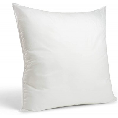 Foamily Premium Hypoallergenic Stuffer Pillow Insert Sham Square Form Polyester 26" L X 26" W Standard White - BNB3XEFQ4