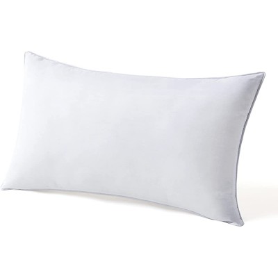 MIULEE 12x20 Pillow Insert Lumbar Throw Pillows with 100% Cotton Cover Decorative Rectangle Hypoallergenic Premium Pillow Forms Sham Stuffer for Couch Cushion Sofa - B9SI7Y1JY
