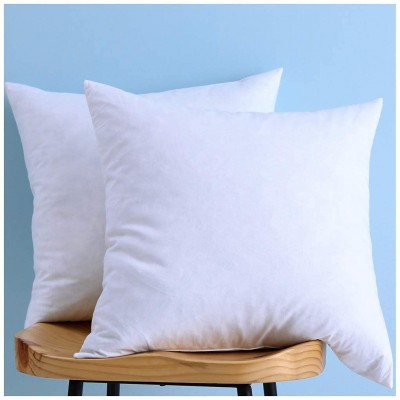 Set of 2 Cotton Fabric Two Pillow Inserts Feather and Down Throw Pillow Inserts Decorative Pillows Inserts Have Many Different Sizes Please Choose The Suitable Size Pillow Inserts 18X18 Inches - B1ZX2CL9U