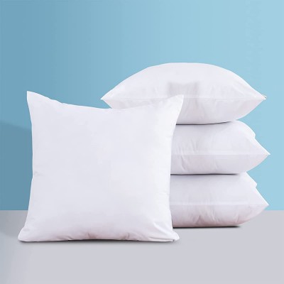 SheSpire 20 x 20 Throw Pillows Insert Set of 4 Standard White Bedding Pillow Indoor Decorative Throw Pillows Insert for Bed Sofa Car Couch Long-Lasting Support - B3CXY5JO9