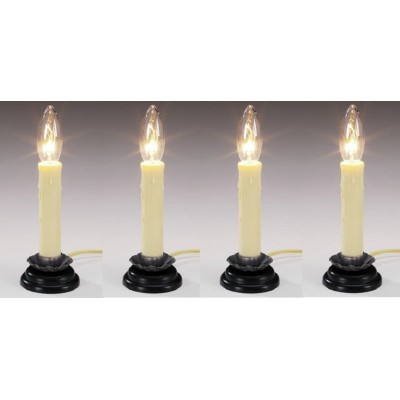 Darice Crafts 5201-77 6" Electric Country Window Candle Lamp Quantity 4 - BMOZD79Z4