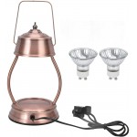 Shanrya Candle Lamps Electric Candle Warmer Lamp Round Base European Design Safe Reliable for Office for Living Room - BFRWZ44OC