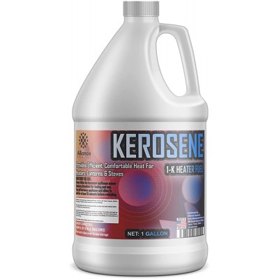 Kerosene – 1-K Heater Fluid – 1 Gallon – Clean Burning Fuel – Heaters Lanterns and Stoves – Domestically Sourced – Made in America - BKEI3JMO6