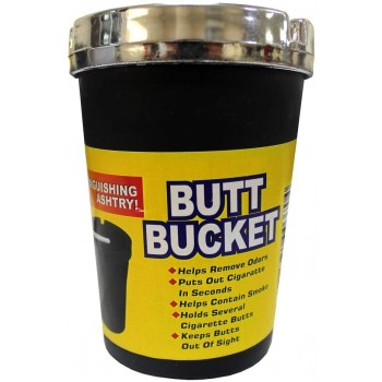 Victor Butt Bucket -Ashtray Cigarette Butt Container - BAD2WAMGR