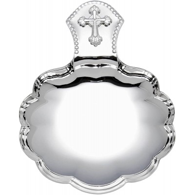 Reed And Barton Abbey Silverplate Baptismal Shell 0.25 LB Metallic - BY20TRC29