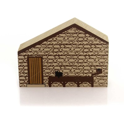 Cats Meow Village Spring House 2.25" Wood Accessory Retired 1992 Holiday Collectible Buildings 201 - BZIA7XKRT