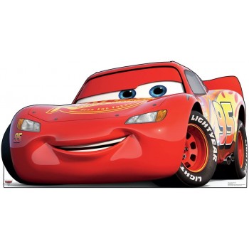 Advanced Graphics Lightning McQueen Life Size Cardboard Cutout Standup Disney Pixar's Cars 3 2017 Film - BWUNQCEQ9