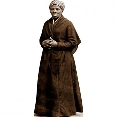 HistoricalCutouts H61029 Harriet Tubman Cardboard Cutout Standee - BJICKGJMK